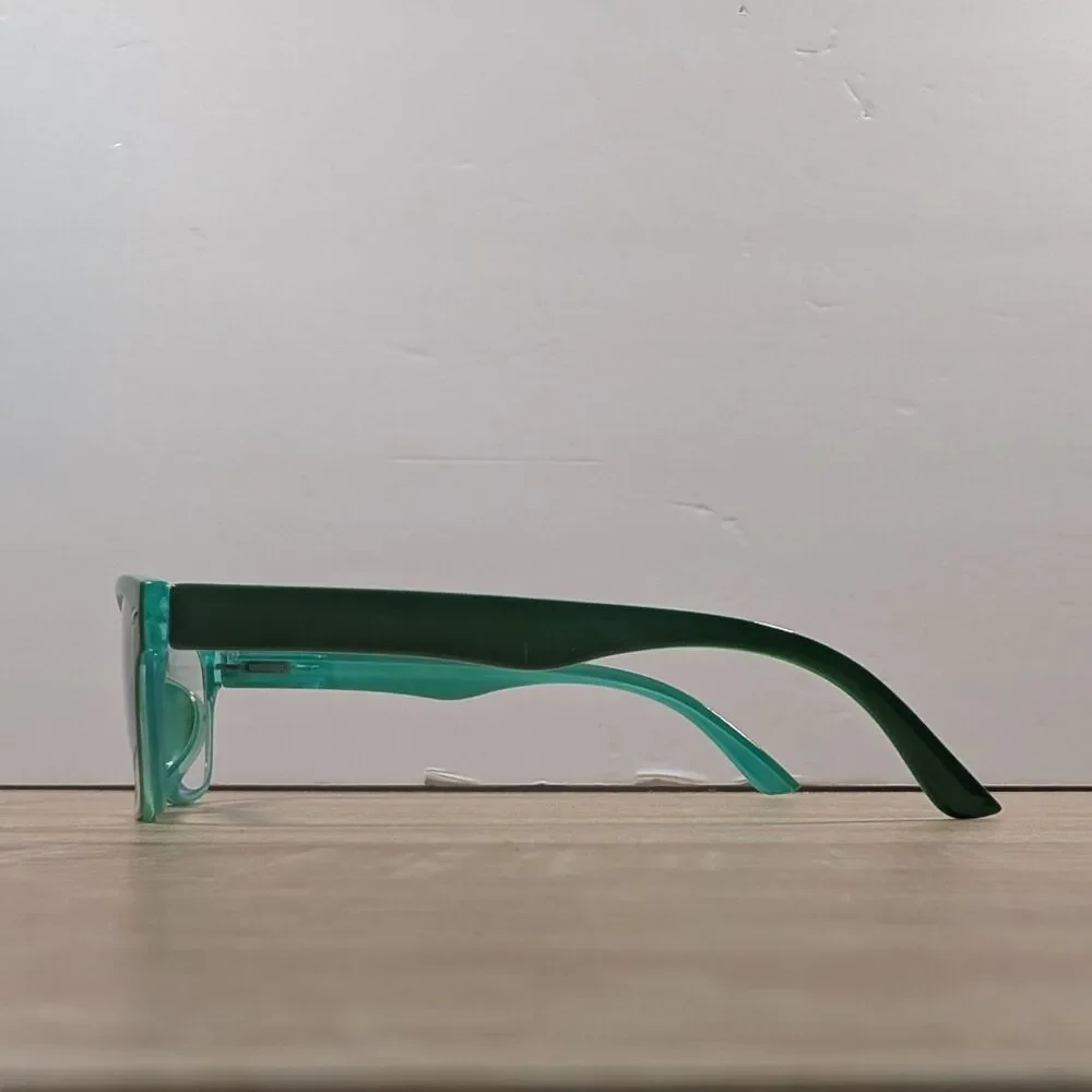 SIGVAN Teal Green Eyeglass Frames Rectangular Plastic RXOptical Glasses